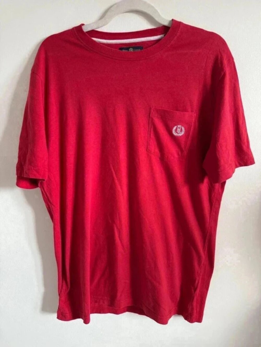 Mens Henri Lloyd T shirt Size L red